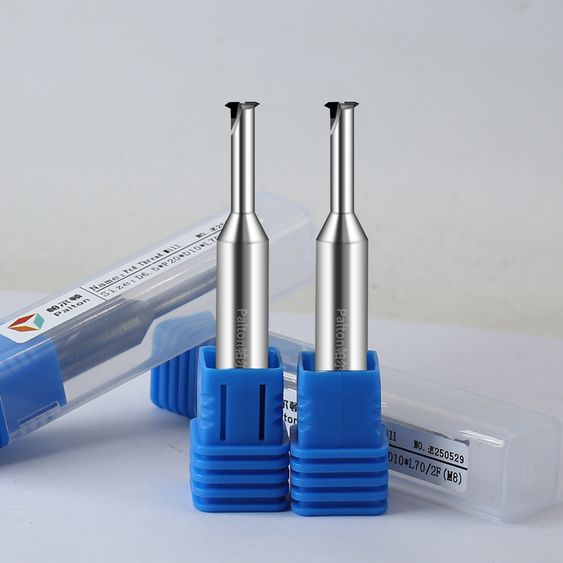 Single Tooth chamfer PCD Milling Cutter bit 4 Flute Precision CNC Threading Tool