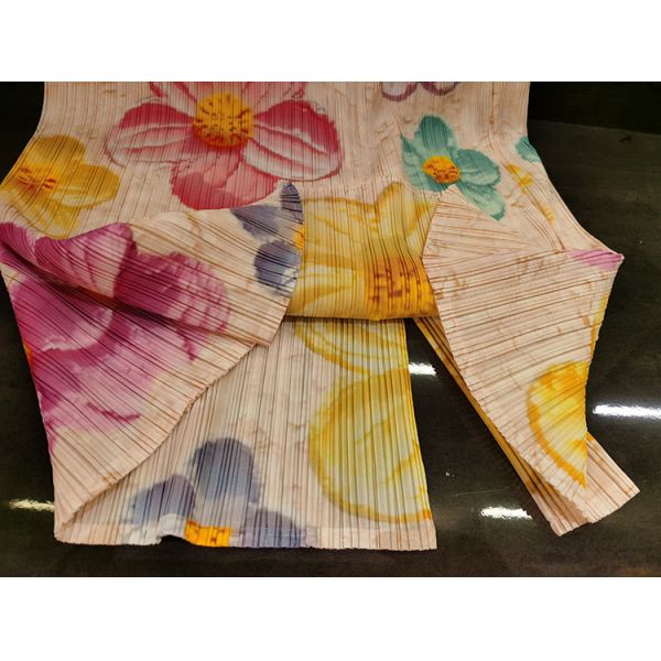 Women's Casual Half-Length Skirt with Printed Flowers New Summer Style Versatile Mid-Length Printed Skirt