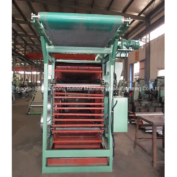 Automatic Grade Rubber Sheet Cooling Machine with 800mm Max. Rubber Sheet Width and 28.8 Kw Power