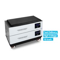 LiFePo4 Batterie solaire au lithium-phosphate de 48 v 10kwh Batterie de stockage d'énergie empilable