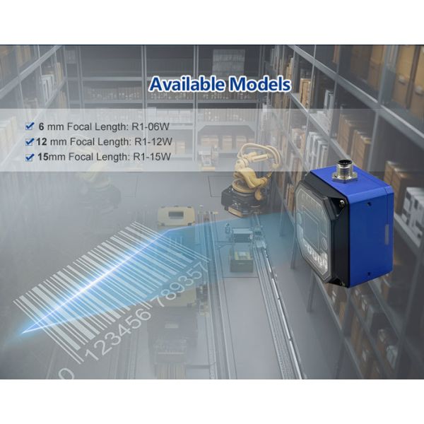 1.3MP Industrial Barcode Scanner | High Speed Fixed Reader IP67