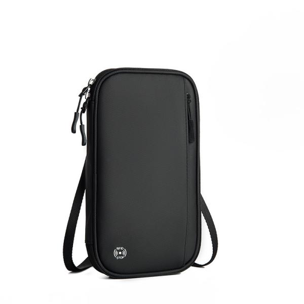 NEW MULTI-FUNCTIONAL CARD BAG FOR OVERSEAS TRAVEL PORTABLE DOCUMENT BAG RFID WATERPROOF MULTI-CARD NECK