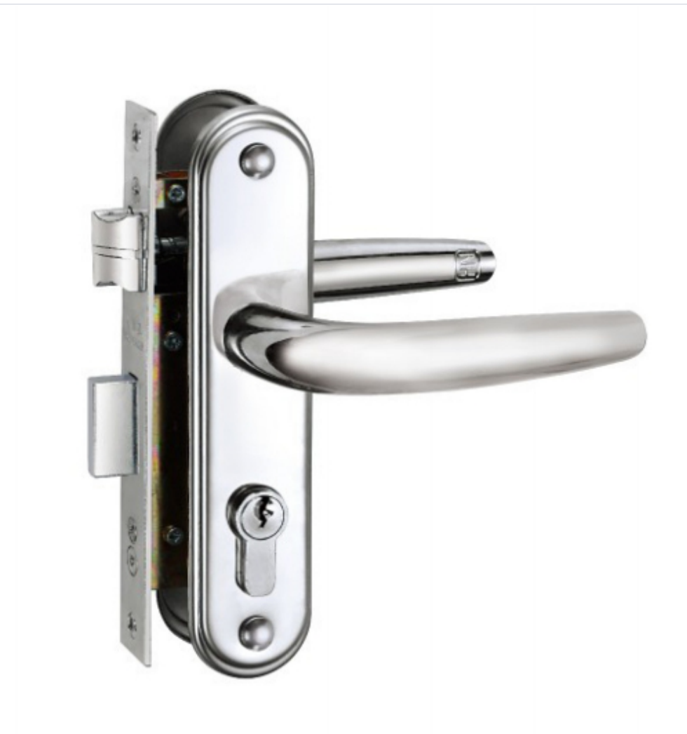 Ручка входа парадного входа безопасности и замок Deadbolt установили холеный Deadbolt цилиндра рычага