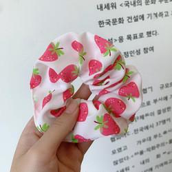 Cloth Stretchy Hair Ties Bobbles Rope Large Intestine Girl Horsetail Head  HSTSW0002