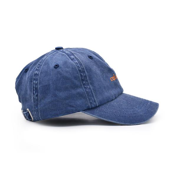 Помытый хлопок изготовленного на заказ логотипа бейсбольной кепки чистый помыл крышку для людей и женщины вручают мытье