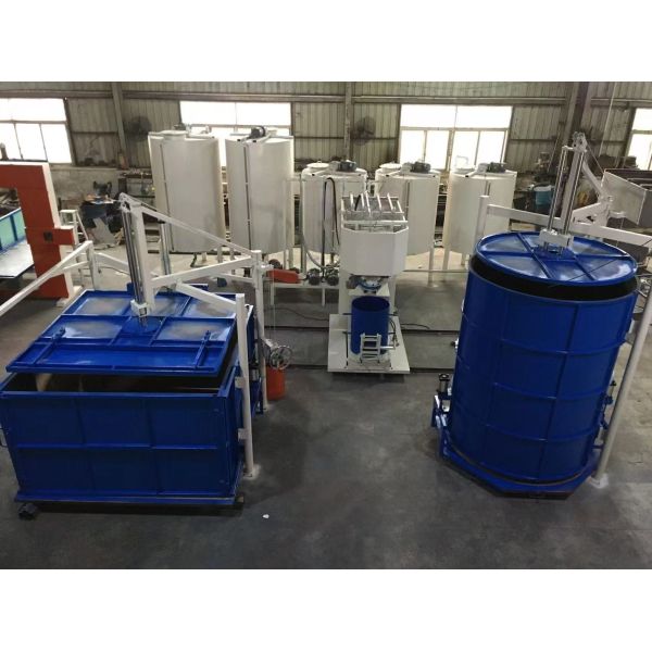 10kg/M3-60kg/M3 Box Foaming Machine Batch Foam Machine Round / Square Foam Block Machine