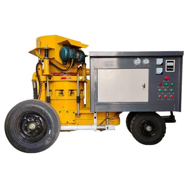 Professional Hs-700 Rotary Piston Wet Shot Crete Machine with 20mm Hose Diameter