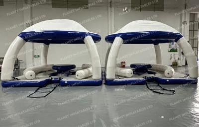 Summer Popular Wholesale Water Platform Floating Tent Dock Island Inflatable Dock for Party