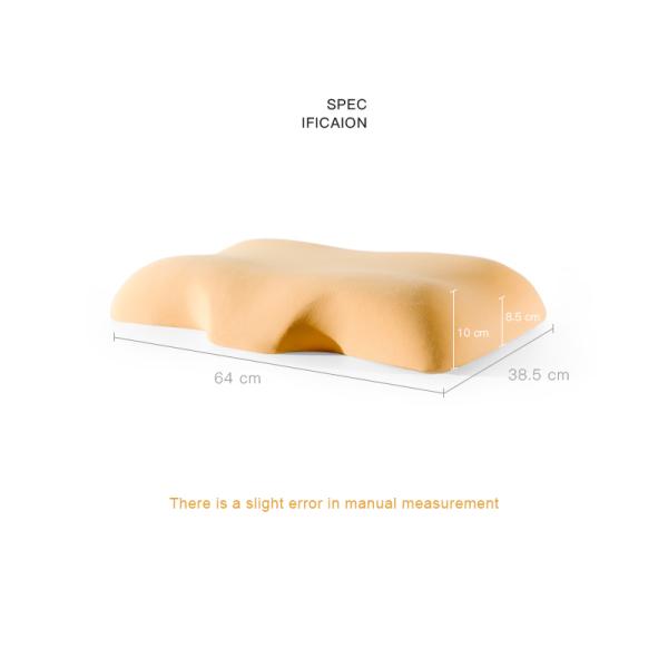 Anti-Static Soft Memory Foam Neck Support Pillow for Comfort Sleep and OEM / ODM Option
