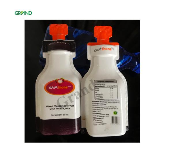 Stand Up Pouch Plastic Ampoule Filling Machine , Plastic Ampoule Packaging Machine