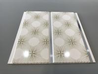 Les panneaux de mur vert jaunâtre de PVC de biens avec la conception de feux d'artifice enclenchent simple pour s'adapter