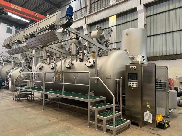 High Efficiency High Temperature Adjustable Nozzle Smart Soft Flow Fabric Dyeing Machine