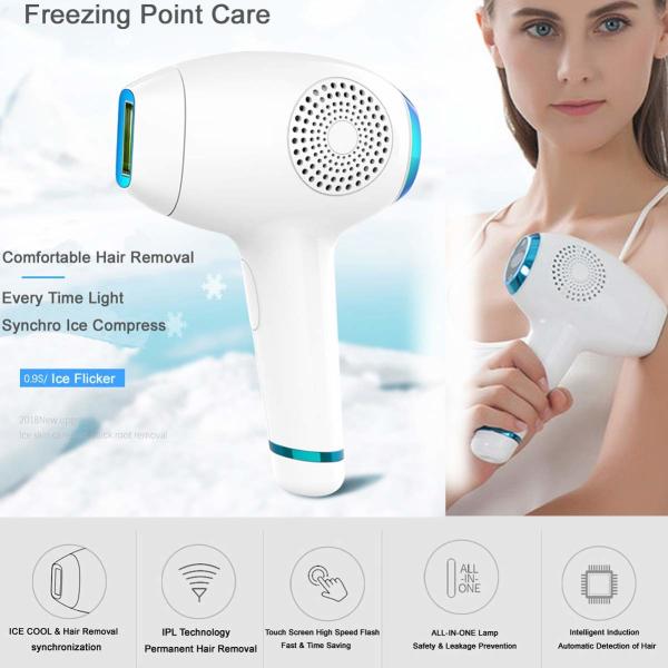 350000 Pulses 24V 1.9A Ipl Laser Hair Removal Device