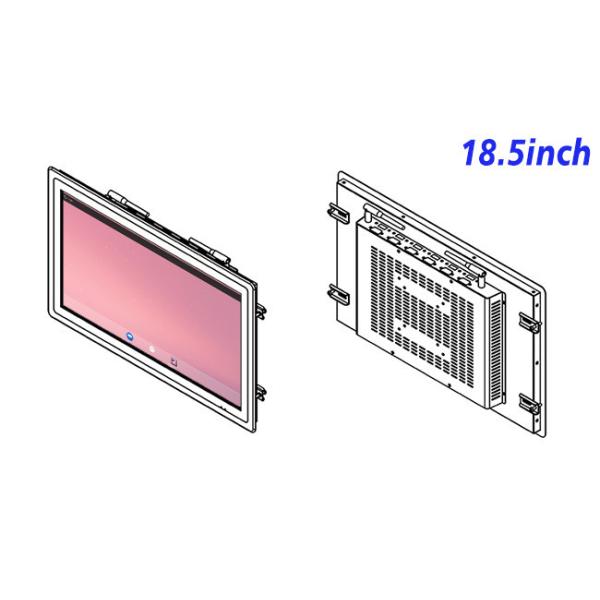 18.5-Inch open frame panel pc aspect Ratio 16 : 9 update via WiFi