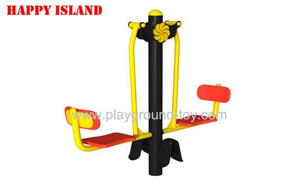 CE Certification Life Fitness Gym Equipment  For Park Fiberglass 2 Users