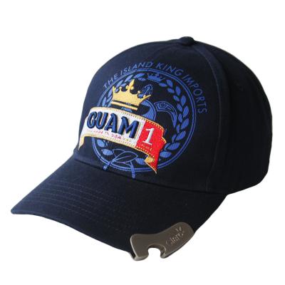 Bottle Opener 6 Panel Flexfit Fitted Baseball Cap 60cm Cotton Unisex