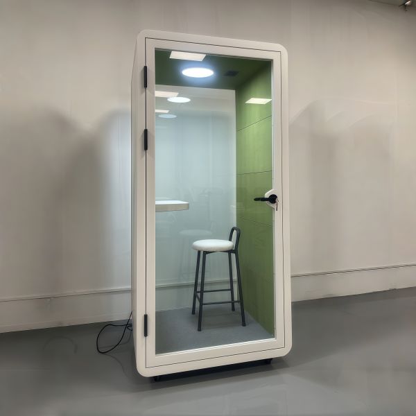 Cabine téléphonique acoustique individuelle avec isolation phonique STC35dB,