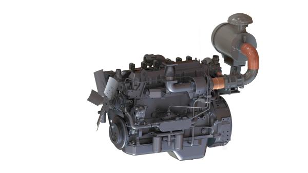 Biogas 7.8L Lpg Gas Engine 700Kg for Natural Gas, Biogas