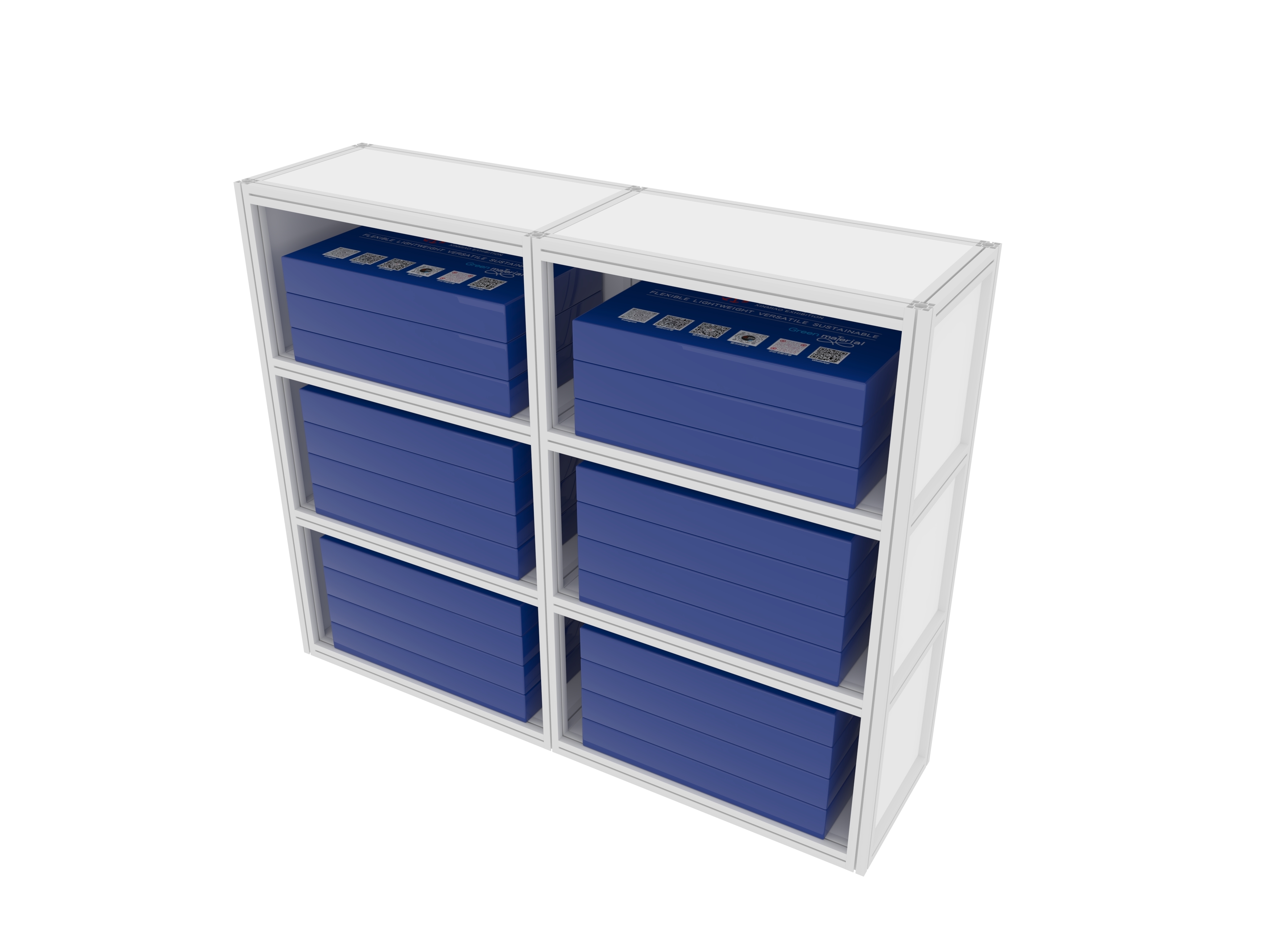 Exhibition Booth Modular Aluminum Construction Easy To Set Up Reusable And Waterproof Suitable For Medical Quarantine