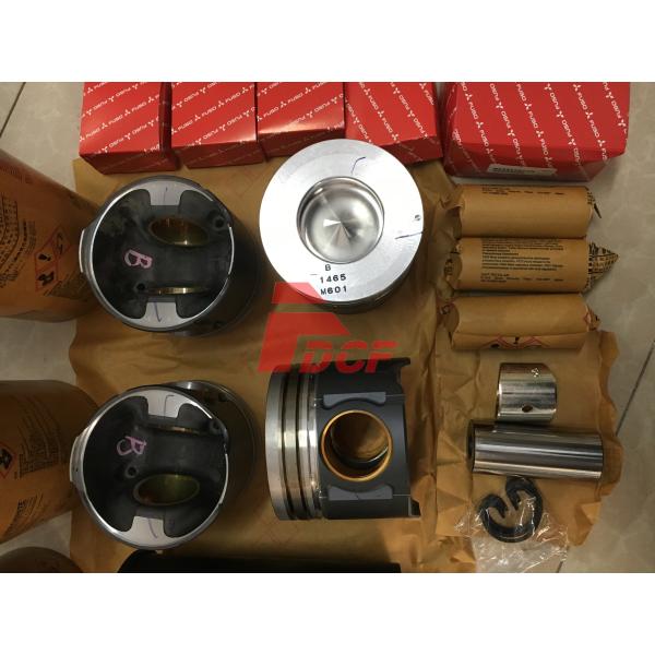 4M50 Diesel Engine Piston Liner Kit ME994614 For Mitsubishi Excavator Parts