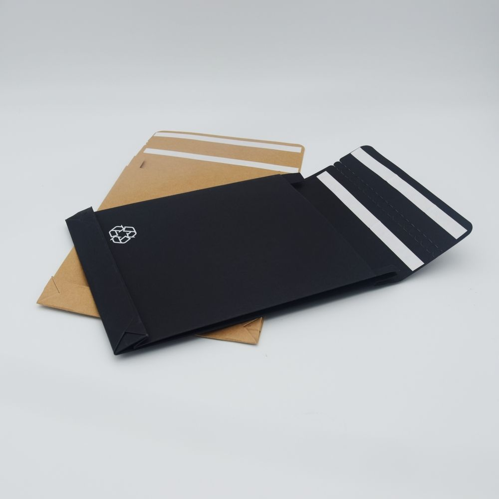Customized Kraft Envelope Paper Bag 100% Recyclable Mailer Clothing Packaging Bag Shipping Storage Bags