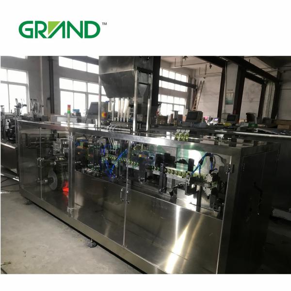 GGS-240 P5 bottle filler plastic ampoule automatic liquid filling sealing machine