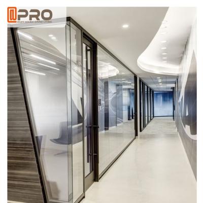 Separação modular transparente do escritório, separações altas de vidro moderadas do escritório
