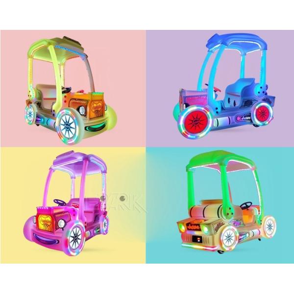Electronic Old Roof Kids Bumper Car Riding Game Rain Proof
