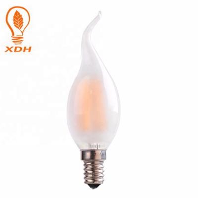 Bulbo Dimmable do diodo emissor de luz do filamento de C35TF 4W 2700K, diodo emissor de luz Edison Bulb St antigo 64 E12 E14