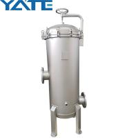 Acero inoxidable carcasa de filtro de agua de carcasa de filtro de cartucho de 20 pulgadas para bebidas de alimentos