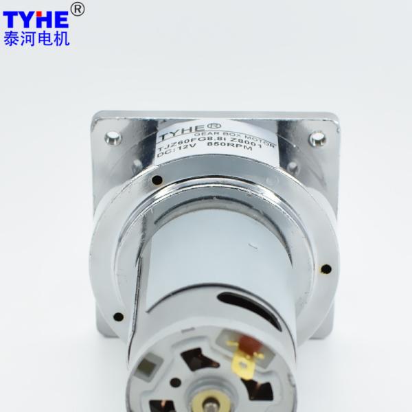 Full Steel Gears big torque 60mm size 12 volt 24 volt 10 rpm small dc gear motors ce rohs