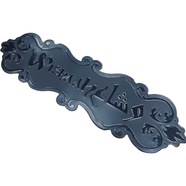 Customized Aluminum Adhesive Labels Moisture Resistant Metal Labels For Bottles