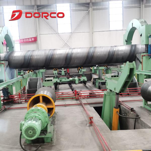 X Ray Detection Spiral Welded Pipe Mill High Frequency Pipe Rolling Mill