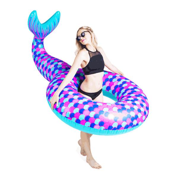 Giant Mermaid Pool Float Vinyl Summer Pool / Beach Toy For Kids Adults