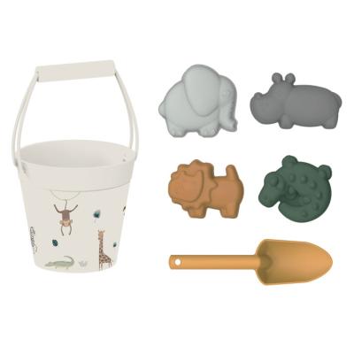 Wholesale Baby Outdoor & Sand Toy For Kids Summer Silicone Beach Toys Bucket