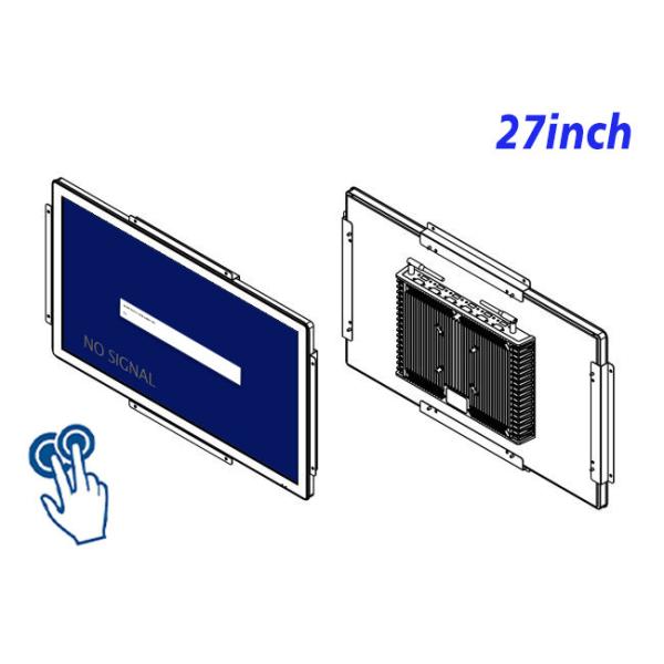 27-Inch Touch Screen for Gaming Systems and Interactive Displays