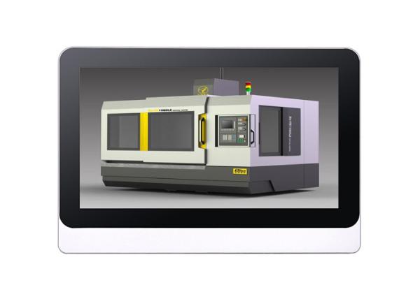 Industrial Capacitive Touch Screen Monitor 10.1 Inch Frameless Flat Panel Dustproof