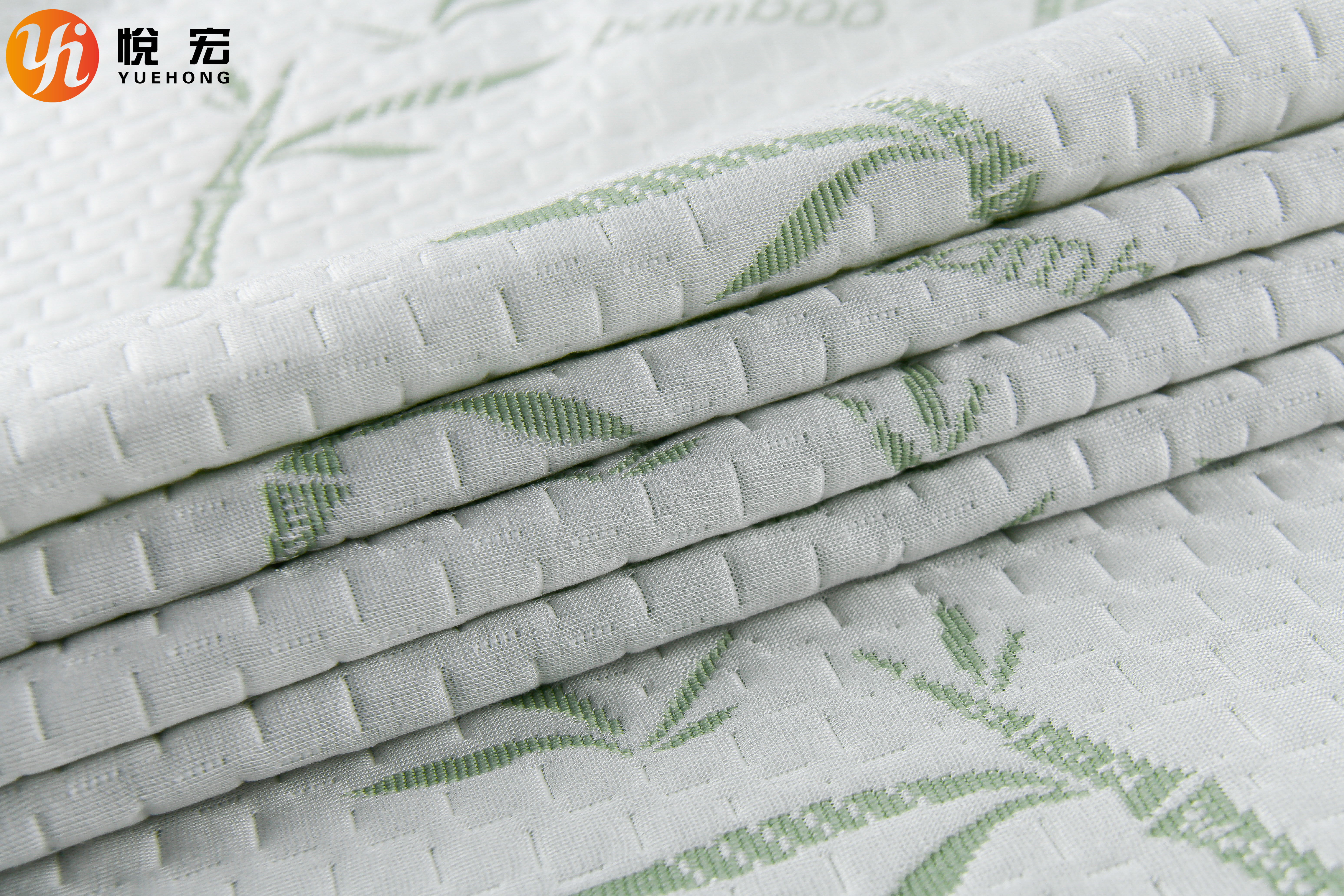 Cooling Air Layer Fabric  40% Bamboo 60% Polyester For Mattress Covers