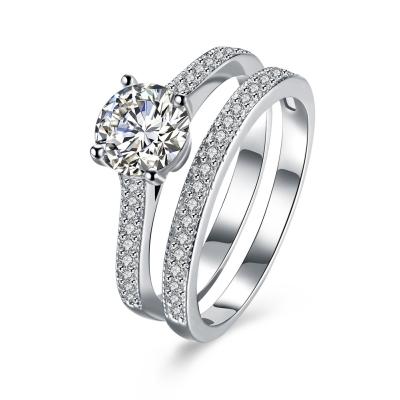 Diamond Moissanite Round Shape 1mm à cor EF de 15mm D GH IJ para para sempre a joia para o casamento