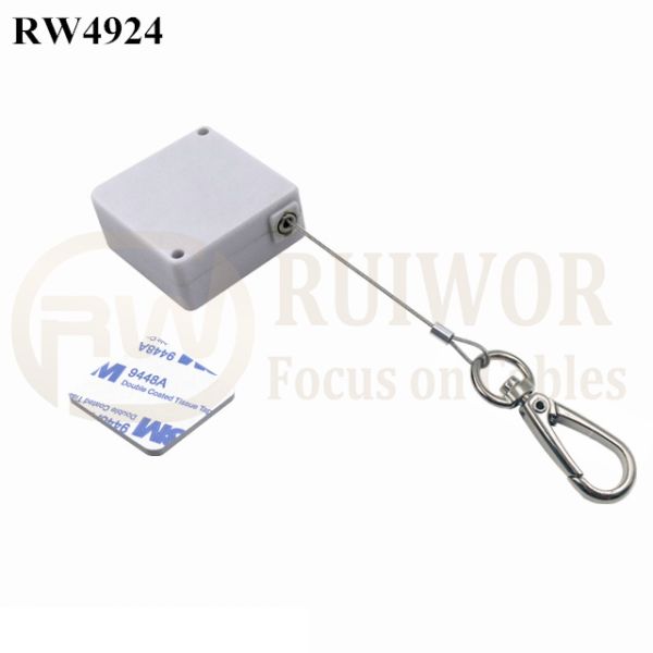RW4924 Square Ratcheting Retractable Tether Plus Pause Function And Key Hook