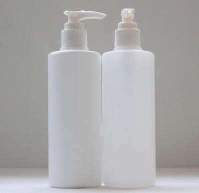 O plástico líquido plástico vazio do ANIMAL DE ESTIMAÇÃO engarrafa o óleo redondo reto do gel do HDPE 300ml branco