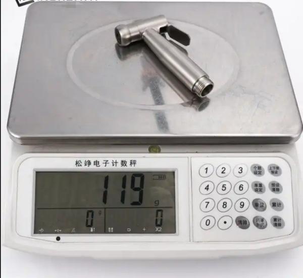Sustentável 304 de aço inoxidável Banheiro Toilet Bidet torneira pulverizador pulverizador de mão