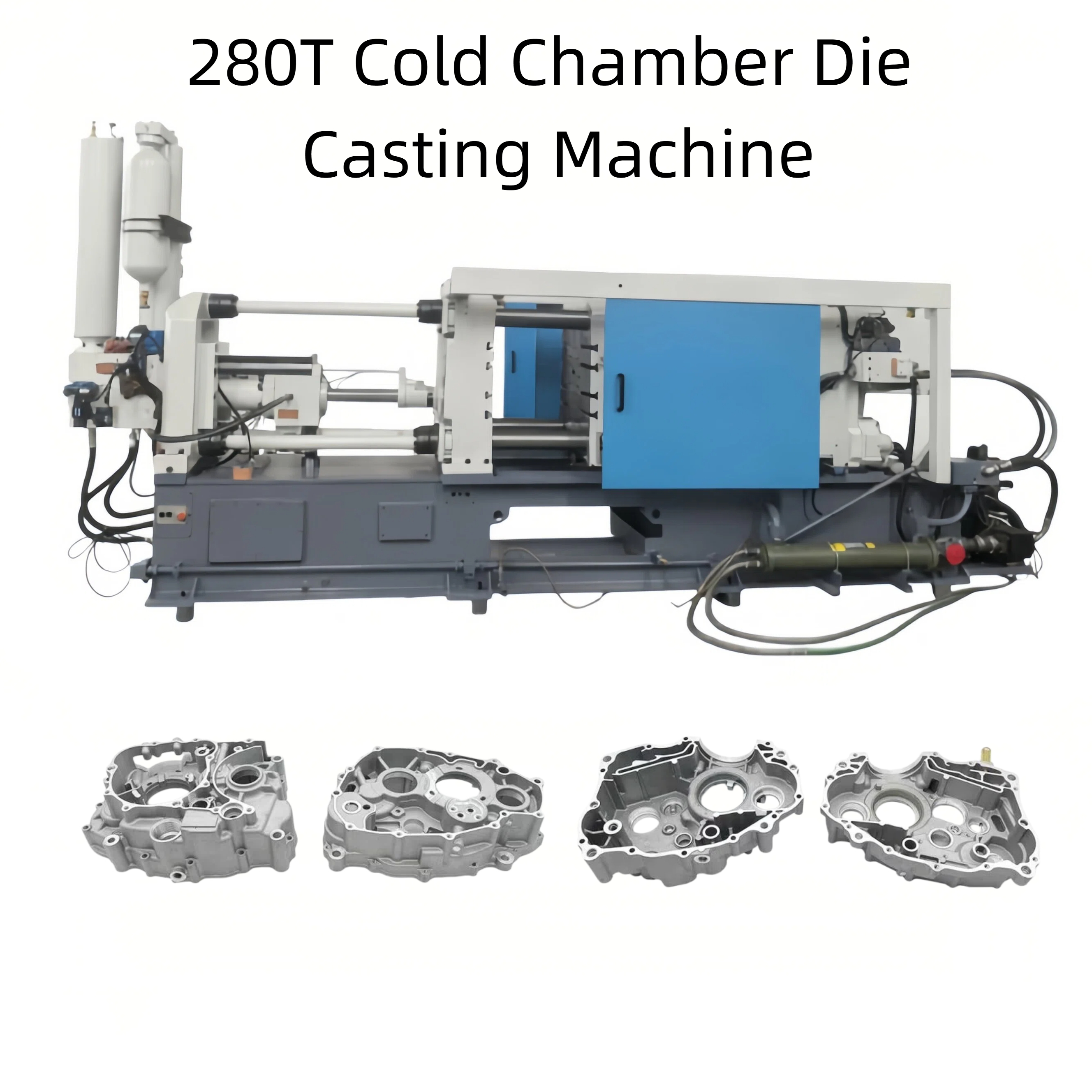 Cold Chamber Die Casting Machine For Aluminum Alloy Crankcase Side Housings