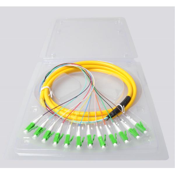 PVC unimodal de la red del puente de Pigatil de la fibra óptica de LC/APC 0.9m m