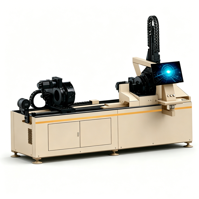 Space-Saving Laser Tube Cutting Machine for Long Metal Tube Processing