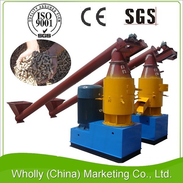 SKJ800 Flat Die Ce Certification Wood Pellet Machine