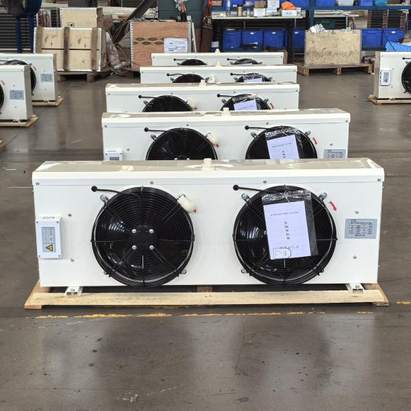 Evaporador eléctrico de congelador de congelación, evaporador de acero inoxidable, enfriador de aire.