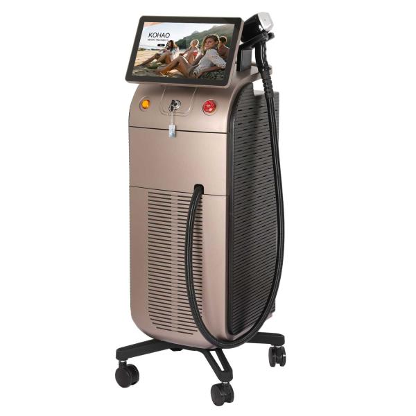 755nm 808nm 1064nm Laser Hair Removal Machine Commercial Diode Laser Machine For Hair Removal