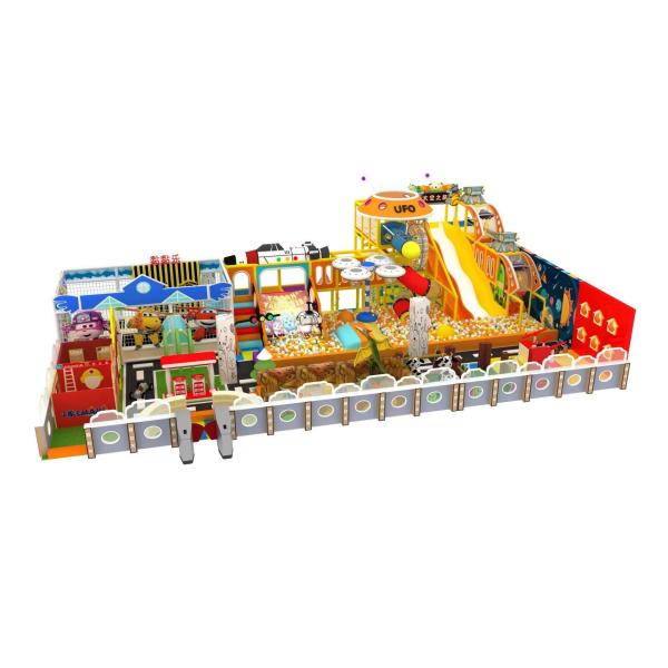 EN1176 Certified Small Indoor Playground Equipment for Kids at Design Amusement Park