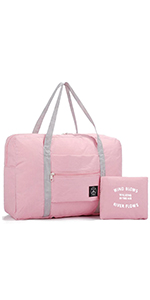 Sports Duffel Bag, Foldable Storage Bag, Toiletry Makeup, Travel Shoulder Bag Canvas Cotton Bags With Zippers